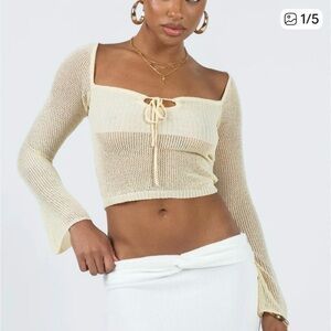 NWT-PRINCESS POLLY TYREN TOP BONE SIZE 2